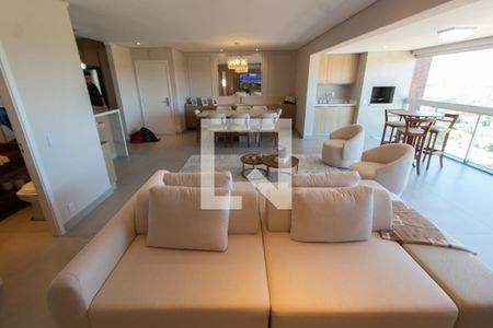 Sala de apartamento à venda com 3 quartos, 140m² em Parque dos Pomares, Campinas