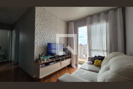Sala de apartamento à venda com 2 quartos, 50m² em Parque Erasmo Assunção, Santo André