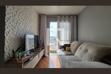 Sala de apartamento à venda com 2 quartos, 50m² em Parque Erasmo Assunção, Santo André