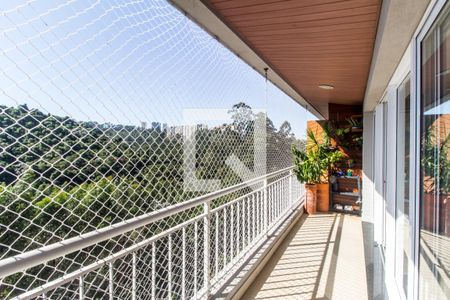 Varanda de apartamento à venda com 1 quarto, 50m² em Residencial Tambore Iii, Santana de Parnaíba