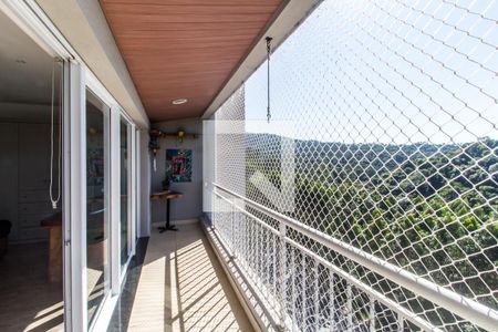 Varanda de apartamento à venda com 1 quarto, 50m² em Residencial Tambore Iii, Santana de Parnaíba