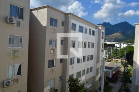 Vista da Sala de apartamento para alugar com 2 quartos, 41m² em Gardênia Azul, Rio de Janeiro