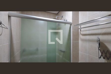 Banheiro de kitnet/studio para alugar com 1 quarto, 19m² em Barcelona, São Caetano do Sul