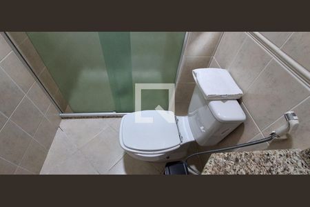 Banheiro de kitnet/studio para alugar com 1 quarto, 19m² em Barcelona, São Caetano do Sul