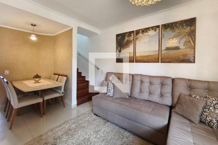 Sala de casa de condomínio à venda com 2 quartos, 94m² em Parque da Figueira, Campinas