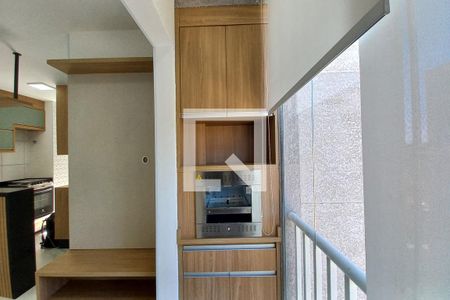 Varanda da sala de apartamento para alugar com 2 quartos, 49m² em Jardim Samambaia, Campinas