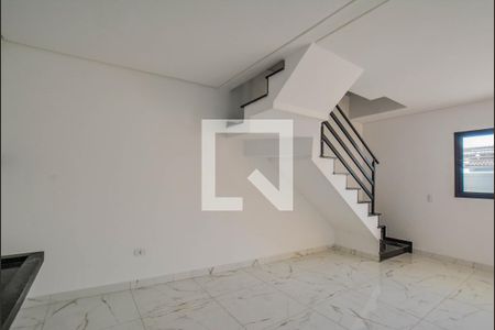 Sala/Cozinha de casa à venda com 2 quartos, 96m² em Jardim Santo Alberto, Santo André
