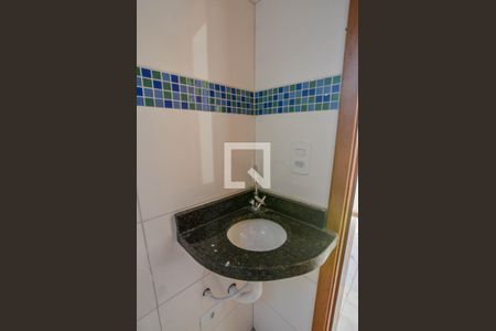 Lavabo de casa à venda com 2 quartos, 96m² em Jardim Santo Alberto, Santo André