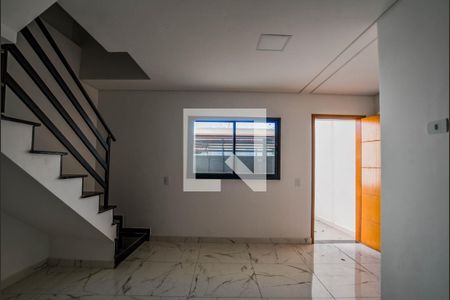 Sala/Cozinha de casa à venda com 2 quartos, 96m² em Jardim Santo Alberto, Santo André