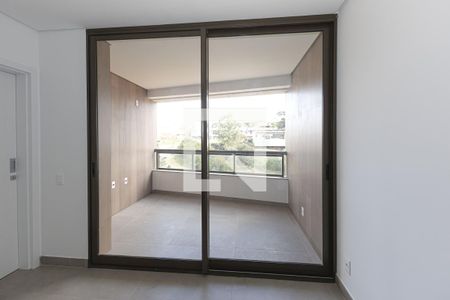 Varanda da Sala de apartamento à venda com 3 quartos, 115m² em Vila das Flores, Nova Lima