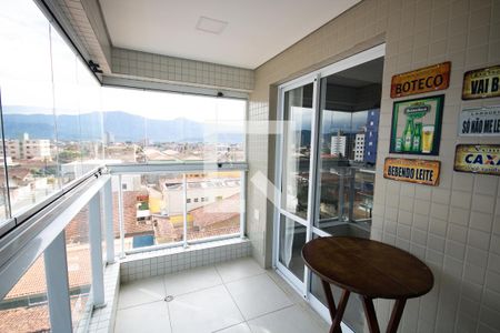 Varanda de apartamento para alugar com 1 quarto, 55m² em Vila Caiçara, Praia Grande