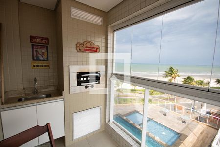 Varanda de apartamento para alugar com 1 quarto, 55m² em Vila Caiçara, Praia Grande