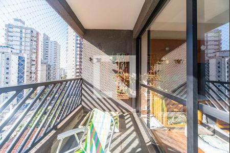 Varanda da Sala de apartamento para alugar com 2 quartos, 145m² em Vila Bastos, Santo André