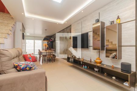 Sala de casa à venda com 2 quartos, 96m² em Guarujá, Porto Alegre