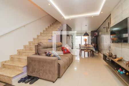 Sala de casa à venda com 2 quartos, 96m² em Guarujá, Porto Alegre