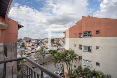 Vista da varanda da sala de apartamento à venda com 2 quartos, 50m² em Casa Grande, Diadema