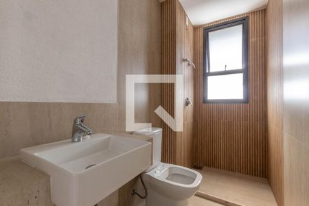 Banheiro Suíte 1 de apartamento à venda com 3 quartos, 108m² em Lourdes, Belo Horizonte