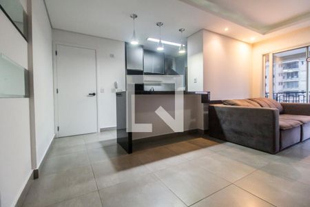 Sala de apartamento à venda com 1 quarto, 51m² em Alphaville Conde Ii, Barueri