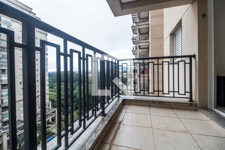 Varanda de apartamento à venda com 1 quarto, 51m² em Alphaville Conde Ii, Barueri