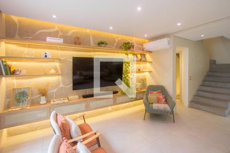 Sala de casa à venda com 3 quartos, 225m² em Brooklin Novo, São Paulo