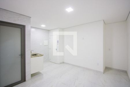 Sala/Cozinha de apartamento à venda com 2 quartos, 74m² em Jardim do Estádio, Santo André