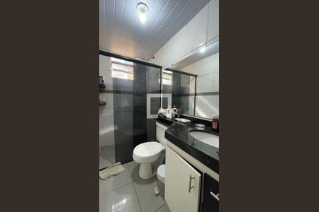 Banheiro Social de apartamento à venda com 3 quartos, 68m² em Aarão Reis, Belo Horizonte