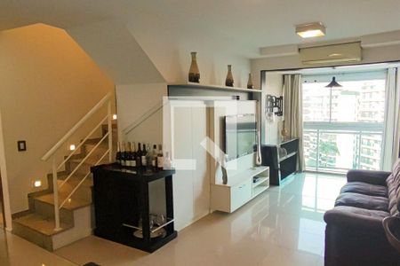 Sala de apartamento para alugar com 3 quartos, 146m² em Jacarepaguá, Rio de Janeiro