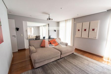 Sala de tv de apartamento para alugar com 4 quartos, 343m² em Jardim Vila Mariana, São Paulo