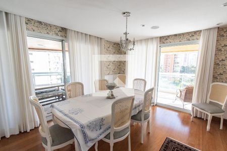 Sala de jantar de apartamento para alugar com 4 quartos, 343m² em Jardim Vila Mariana, São Paulo