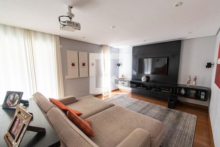 Sala de tv de apartamento para alugar com 4 quartos, 343m² em Jardim Vila Mariana, São Paulo