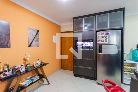 Sala de apartamento à venda com 2 quartos, 98m² em Jardim Santo Alberto, Santo André