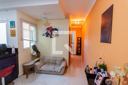 Sala de apartamento à venda com 2 quartos, 98m² em Jardim Santo Alberto, Santo André