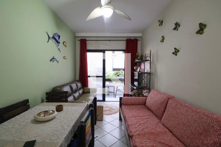 Sala de apartamento para alugar com 2 quartos, 118m² em Jardim Vitoria, Guarujá