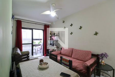 Sala de apartamento para alugar com 2 quartos, 118m² em Jardim Vitoria, Guarujá