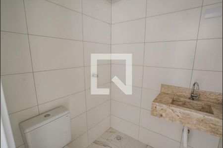 Banheiro Social de apartamento à venda com 2 quartos, 84m² em Parque Erasmo Assunção, Santo André