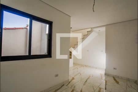Sala de apartamento à venda com 2 quartos, 84m² em Parque Erasmo Assunção, Santo André