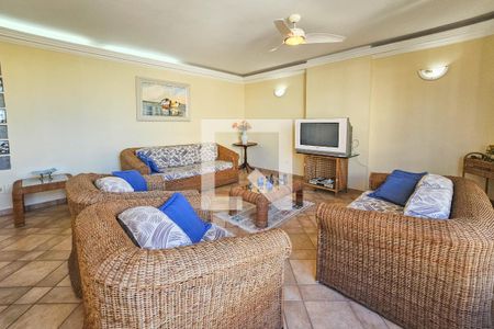 Sala de apartamento para alugar com 3 quartos, 138m² em Sítio Paecara (vicente de Carvalho), Guarujá