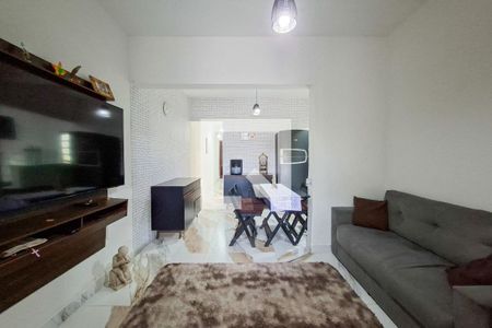 Sala de casa para alugar com 2 quartos, 87m² em Nova Mirim, Praia Grande