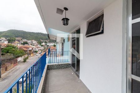 Varanda da Sala de apartamento para alugar com 2 quartos, 84m² em Cascadura, Rio de Janeiro