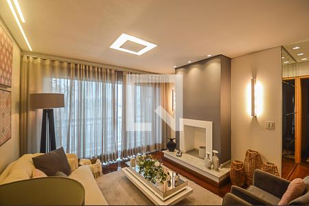 Sala de apartamento à venda com 4 quartos, 412m² em Baeta Neves, São Bernardo do Campo