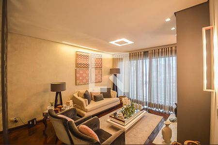 Sala de apartamento à venda com 4 quartos, 412m² em Baeta Neves, São Bernardo do Campo