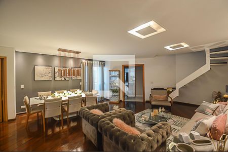 Sala de apartamento à venda com 4 quartos, 412m² em Baeta Neves, São Bernardo do Campo