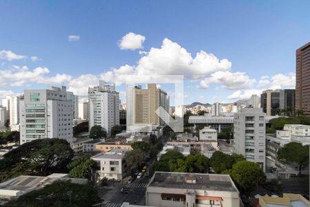 Sala - Vista de apartamento à venda com 2 quartos, 69m² em Santo Agostinho, Belo Horizonte