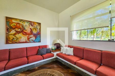 Sala de casa de condomínio para alugar com 5 quartos, 2100m² em Jardim Acapulco, Guarujá