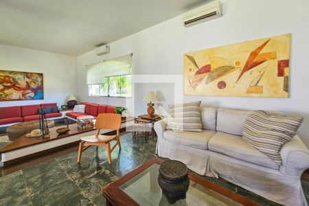 Sala de casa de condomínio para alugar com 5 quartos, 2100m² em Jardim Acapulco, Guarujá