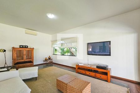 Sala de casa de condomínio para alugar com 5 quartos, 2100m² em Jardim Acapulco, Guarujá