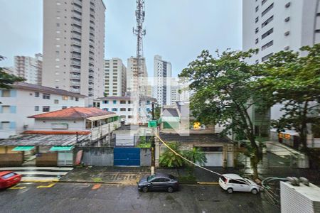 vista varanda de apartamento para alugar com 3 quartos, 118m² em Barra Funda, Guarujá