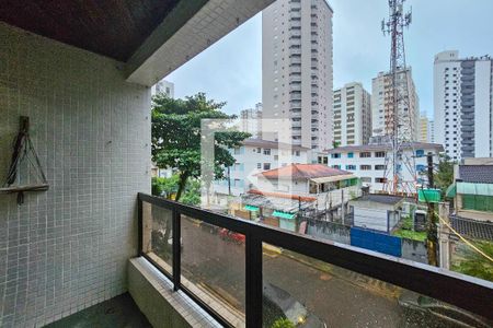 varanda de apartamento para alugar com 3 quartos, 118m² em Barra Funda, Guarujá
