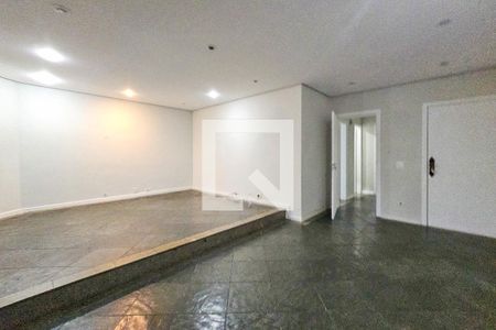 Sala de apartamento para alugar com 3 quartos, 118m² em Barra Funda, Guarujá