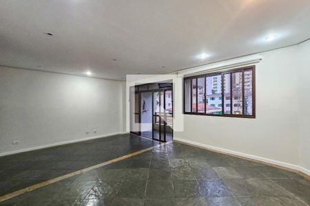 Sala de apartamento para alugar com 3 quartos, 118m² em Barra Funda, Guarujá
